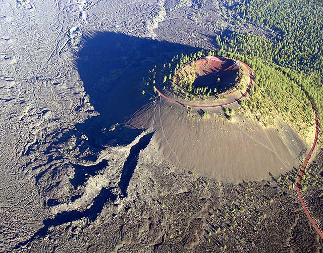 Lava Butte, located in Newberry National Volcanic Monument in Oregon